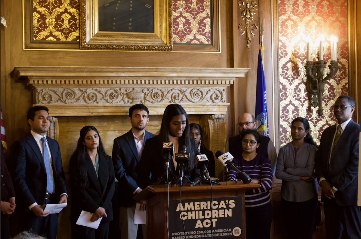 Wisconsin representatives show support for Americas Children Act at press conference
